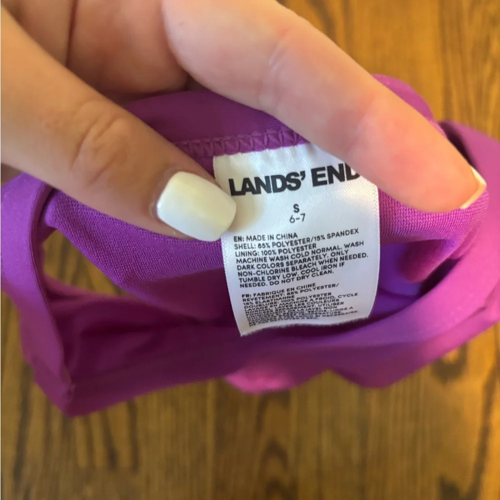 NWT Girls Lands End Bathing Suit